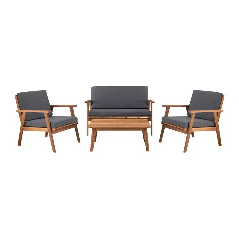 Ensemble de conversation d'extérieur Cole - Linon