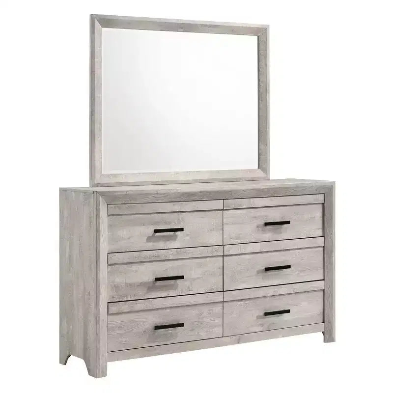 Ensemble de chambre à coucher 5 pièces Keely Panel blanc – Picket House Furnishings