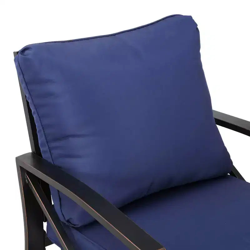 Ensemble de sièges d'extérieur 6 pièces avec coussins - Patio Festival