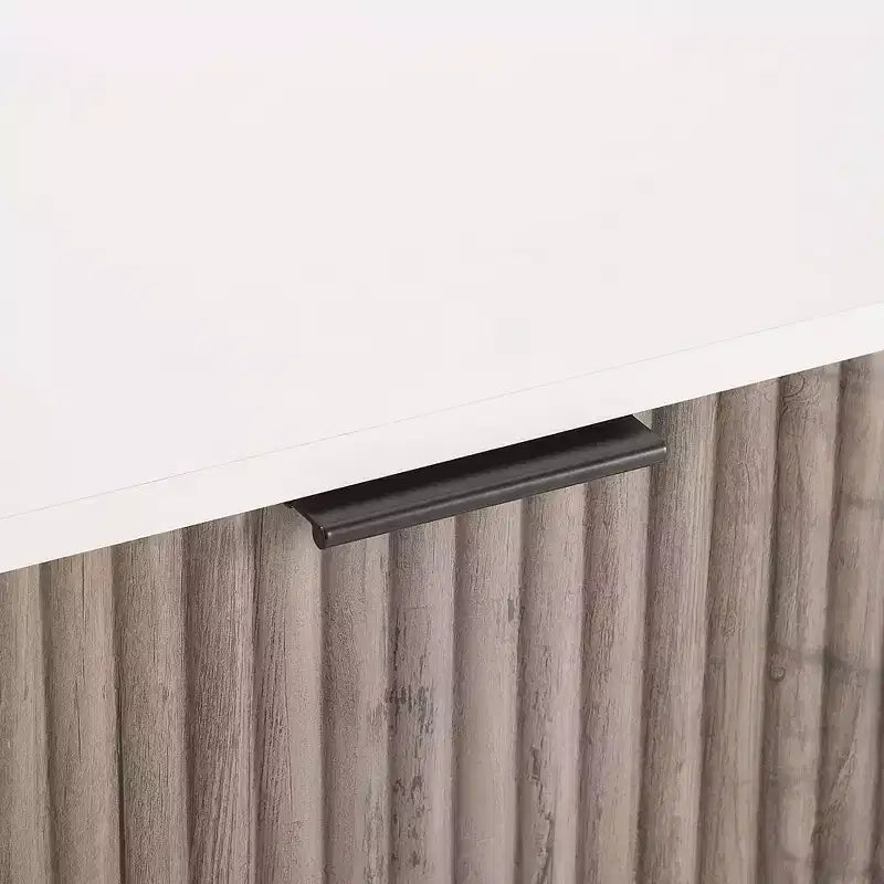 Ensemble 3 pièces Manhattan Comfort Dumbo comprenant une commode à 5 tiroirs, une commode à 6 tiroirs et une table de chevet
