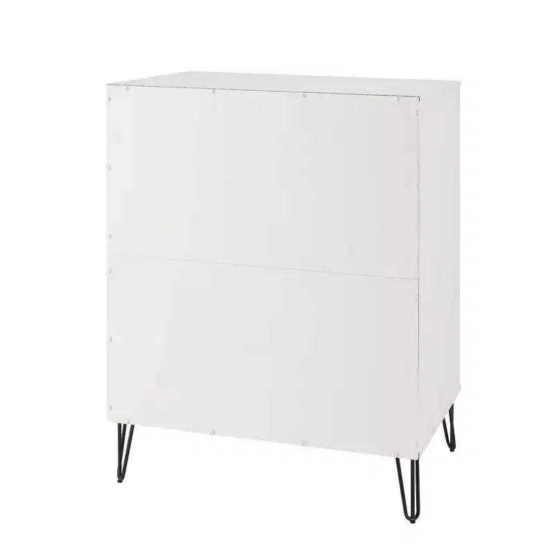 Ensemble 3 pièces Manhattan Comfort Dumbo comprenant une commode à 5 tiroirs, une commode à 6 tiroirs et une table de chevet