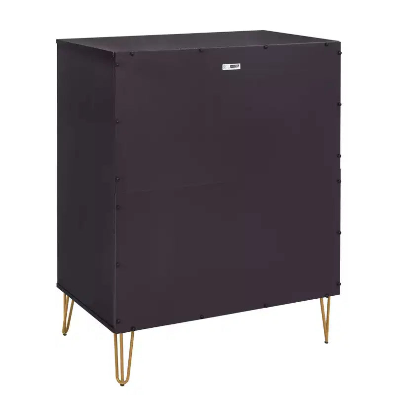 Ensemble 3 pièces Manhattan Comfort Dumbo comprenant une commode à 5 tiroirs, une commode à 6 tiroirs et une table de chevet