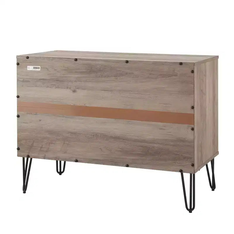 Ensemble de commodes Manhattan Comfort Dumbo 2 pièces moderne avec 5 tiroirs et 3 tiroirs
