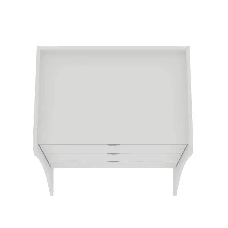 Ensemble de chambre à coucher Manhattan Comfort Coney avec commode et table de chevet 3 pièces