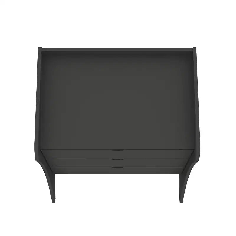 Ensemble de chambre à coucher Manhattan Comfort Coney avec commode et table de chevet 3 pièces