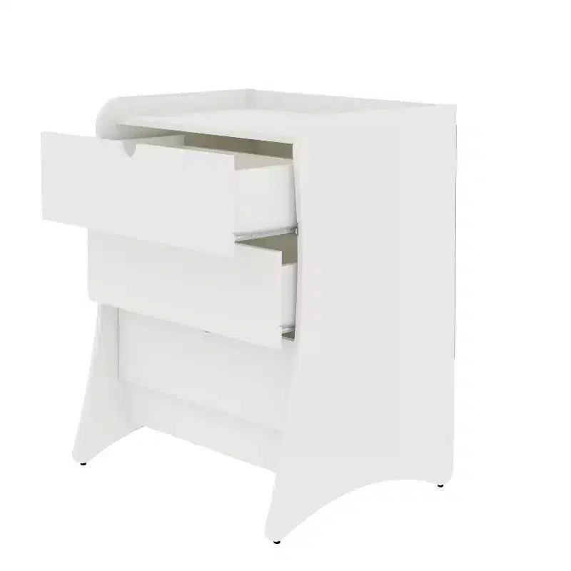Ensemble de chambre à coucher Manhattan Comfort Coney avec commode et table de chevet 3 pièces