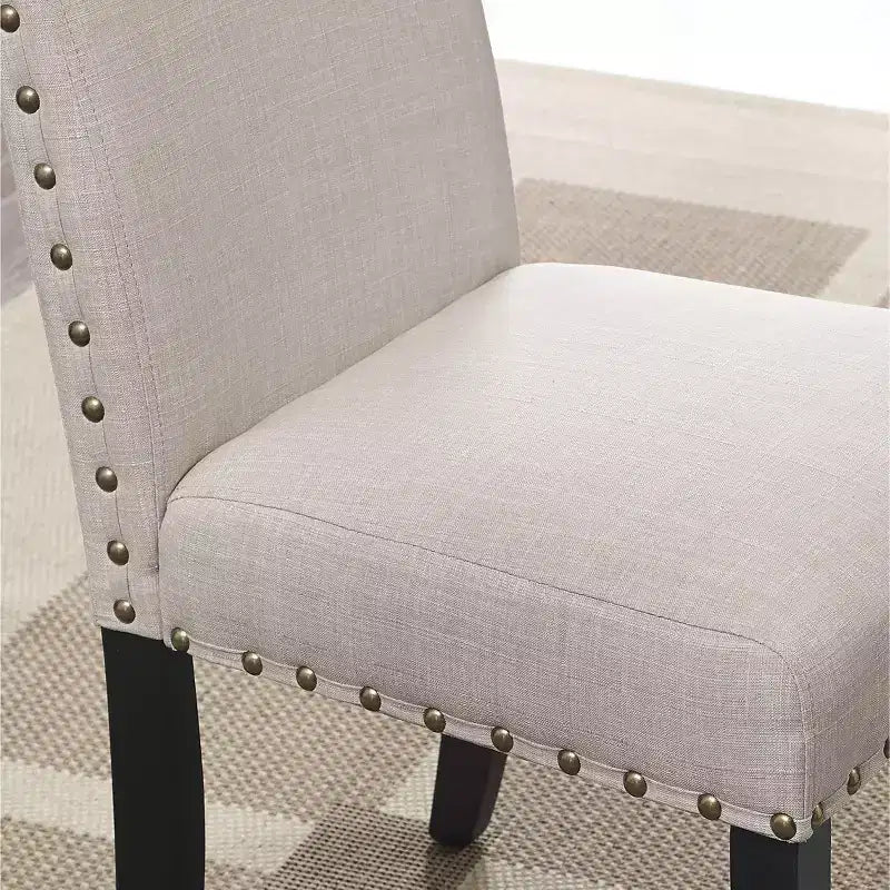 Ensemble de salle à manger 6 pièces Amisos, table à manger avec pieds épingles, 4 chaises et un banc en bois, 3 options de couleur