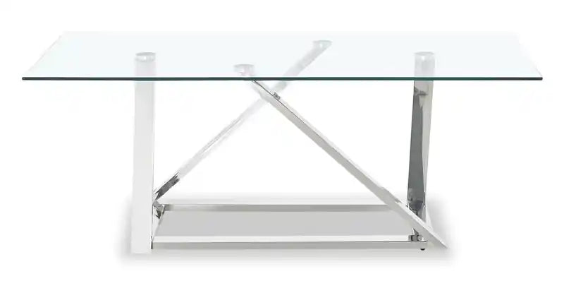 47 Table basse moderne en verre