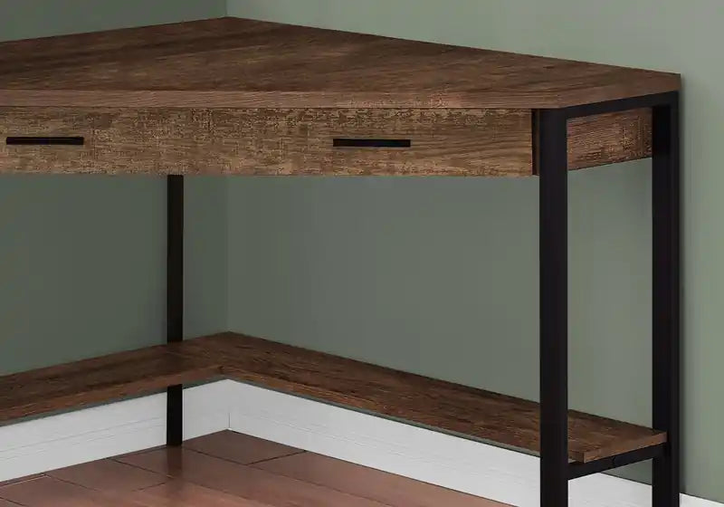 Bureau d'angle avec tiroir 42
