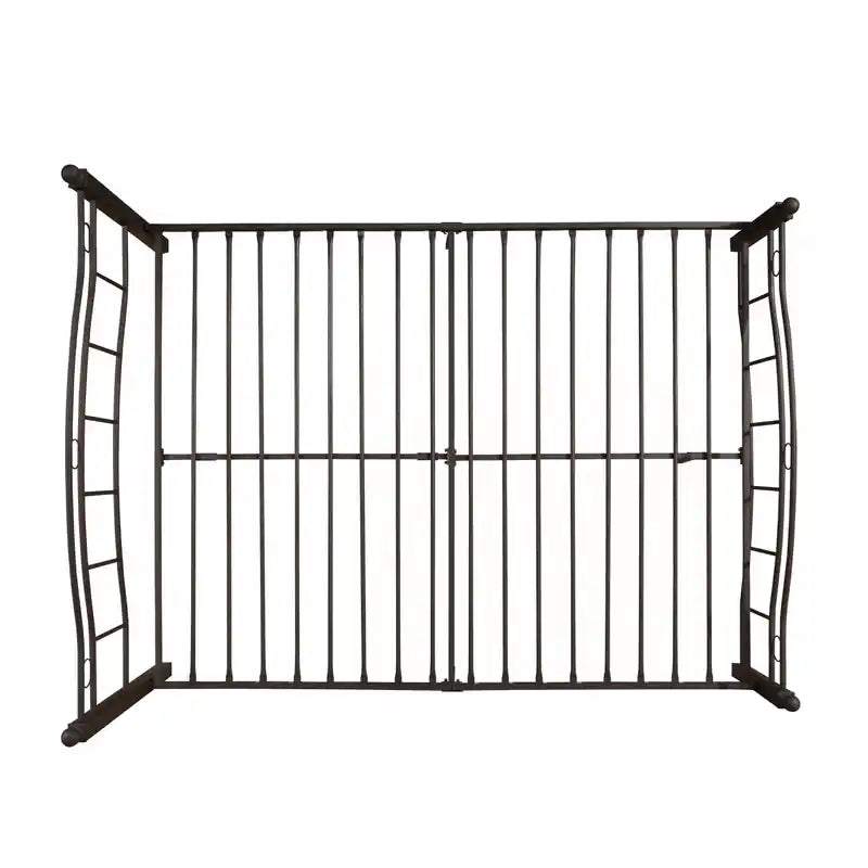 Cadre de lit en métal avec rangement sous le lit, lit king-size en cuivre