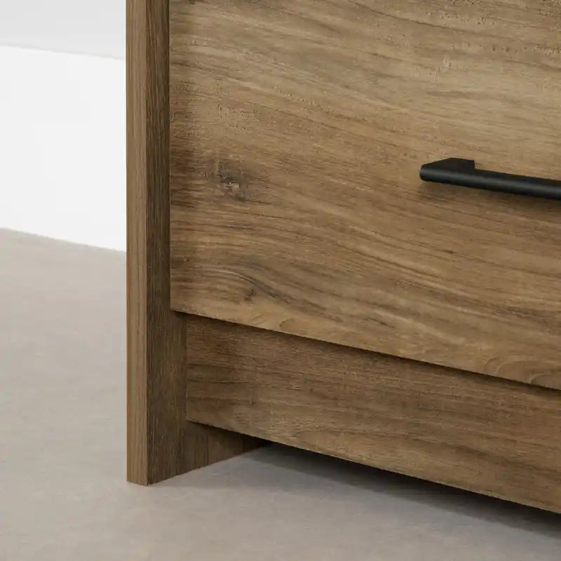 Commode 6 tiroirs - Mangue naturelle