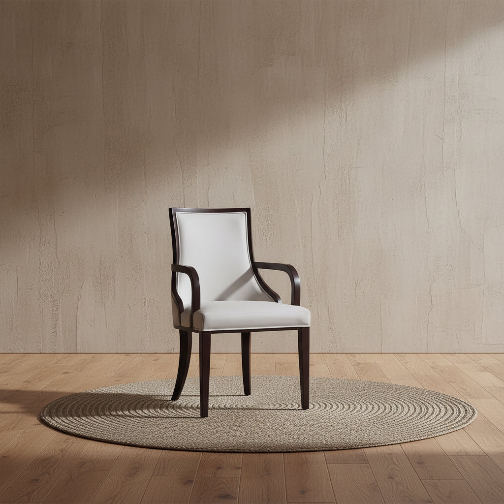 Manhattan Comfort Grand Faux Leather Dining Chair