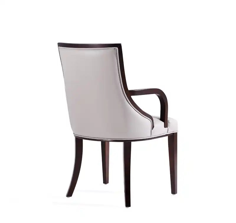 Chaise de salle à manger en similicuir