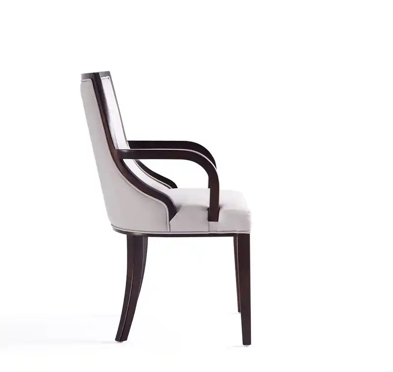 Chaise de salle à manger en similicuir