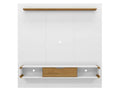 Manhattan Comfort Camberly 62.36 Floating Entertainment Center with 3 Shelves & Overhead Decor Shel