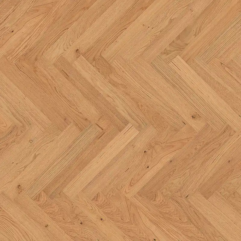 Bahut Rétro Mid-Century | Meuble de Rangement à 2 Tiroirs avec Portes en Bois à Chevrons