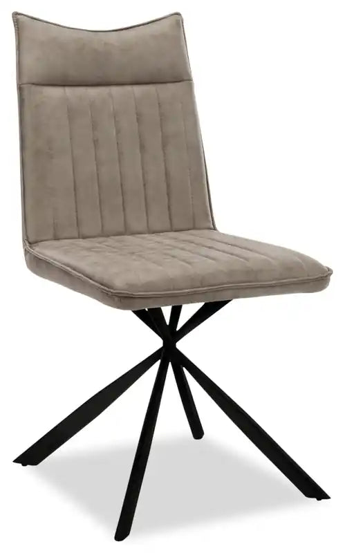 Ravi Dining Chair with Vegan-Leather Fabric